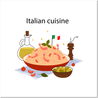 Italian Cuisine Posters and Art